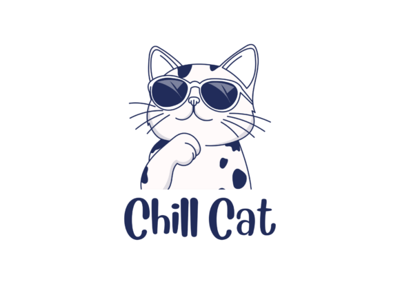 Download Chill Cat Sunglasses SVG PNG Cricut File - Cut file Collection