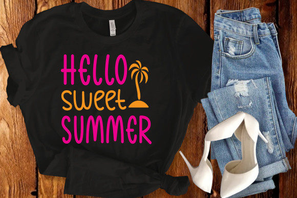 Download Free Hello Sweet Summer Cut Files - Cut file Collection