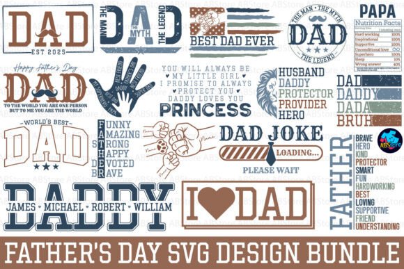 Download Father's Day SVG Design Bundle - Svg design bundle Collection