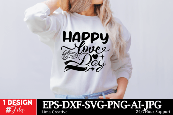Download Happy Love Day SVG Cut File - Cut file Collection