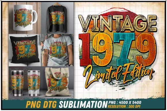 Download Vintage 1979 Limited Edition Retro Round - Round Collection