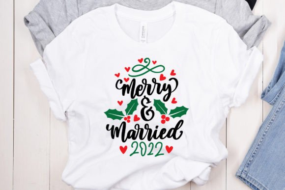 Download Merry and Married SVG Cut File - Cut file Collection