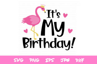 Download Flamingo Birthday, Summer, Cut Files - Cut file Collection